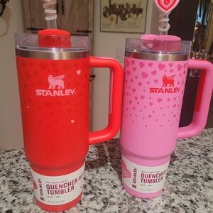Stanley 2025 Valentines Day Tumbler Set. Target Exclusive- Limited Edition.